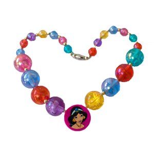RARE Vintage Disney Princess Jasmine Necklace